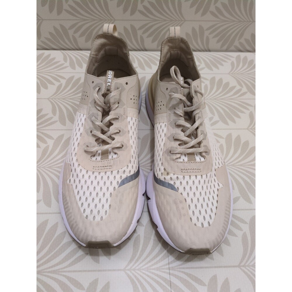 Sorel Men's Kinetic Rush Mesh Sneaker - Fawn, White - Size 11 Men's